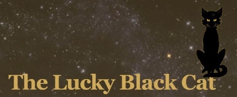 The Lucky Black Cat Company Logo by Lotus  Anastasia Kozak in  BC