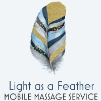 Jaime Downey Company Logo by Mobile Massage ~ Light as a Feather in Victoria BC
