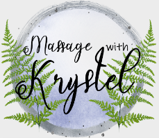 Massage with Krystel Company Logo by Massage & Bodywork with Krystel Harvey in Victoria BC