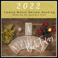 12 Month Card Reading for 2022 – Booking for January