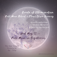 May Circle of Illumination :: Full Moon Ritual + Plant Elixir Journey