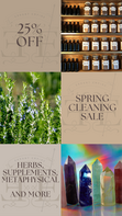 Spring Cleaning Sale - 25% Off