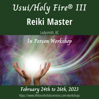 Usui/Holy Fire® III Reiki Master Workshop