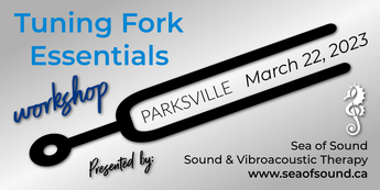 Tuning Fork Essentials Workshop Parksville