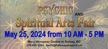 May 25th: Psychic and Spiritual Arts Fair