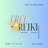 FREE REIKI & MEDITATION
