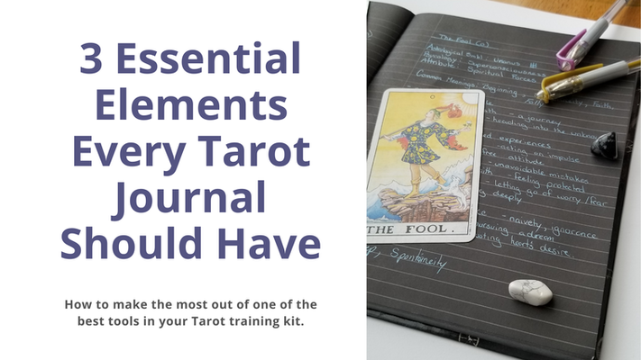 3 Essential Elements Every Tarot Journal Should Have (Online Workshop)