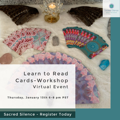 Learn to Read Cards Virtual Workshop – January 13th 6-8pm PST