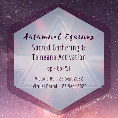 puo'shk i'a ni Tameana :: Sacred Gathering & Activation