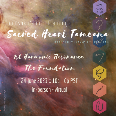 Sacred Heart Tameana :: 1st Harmonic Resonance Training