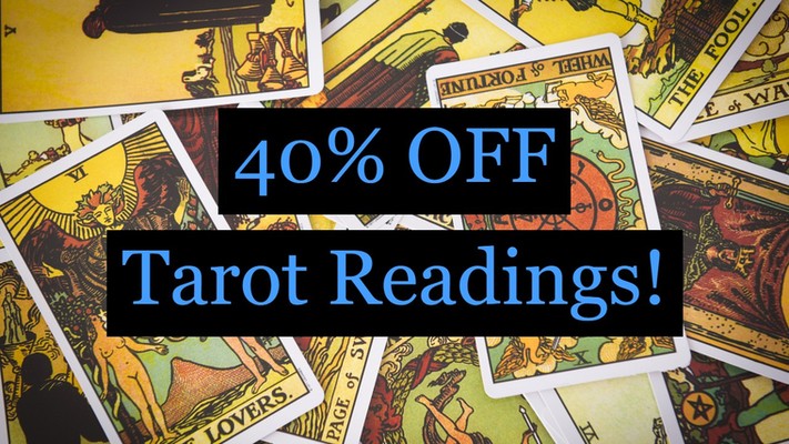 40% OFF All Tarot Readings!