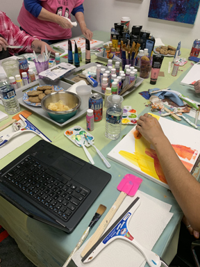 Intuitive Paint Night - New Year, New You ... Year of the Dragon
