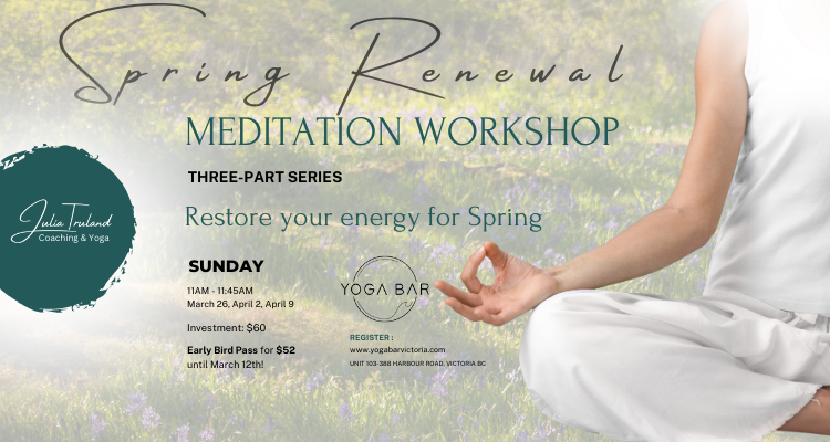 Spring Renewal Meditation Workshop