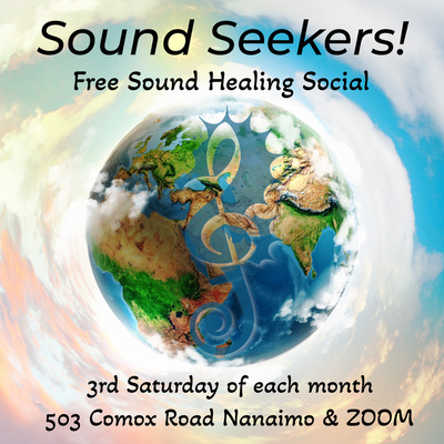 Sound Seekers Social March 18th 2023 in Nanaimo & Zoom
